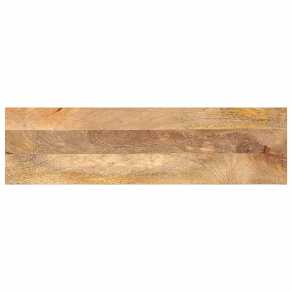 vidaXL Tischplatte 110x30x2,5 cm Rechteckig Massivholz Mango