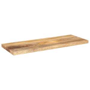Stolní deska 80 x 40 x 2,5 cm obdélníková mangovníkové dřevo - obrázek 2