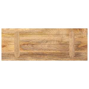Stolní deska 80 x 40 x 2,5 cm obdélníková mangovníkové dřevo - obrázek 5