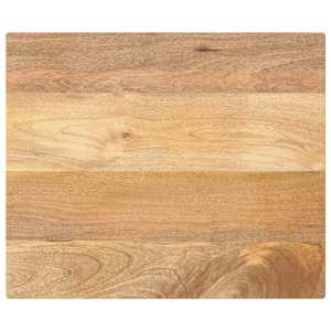 Stolní deska 60 x 50 x 2,5 cm obdélníková mangovníkové dřevo - obrázek 1