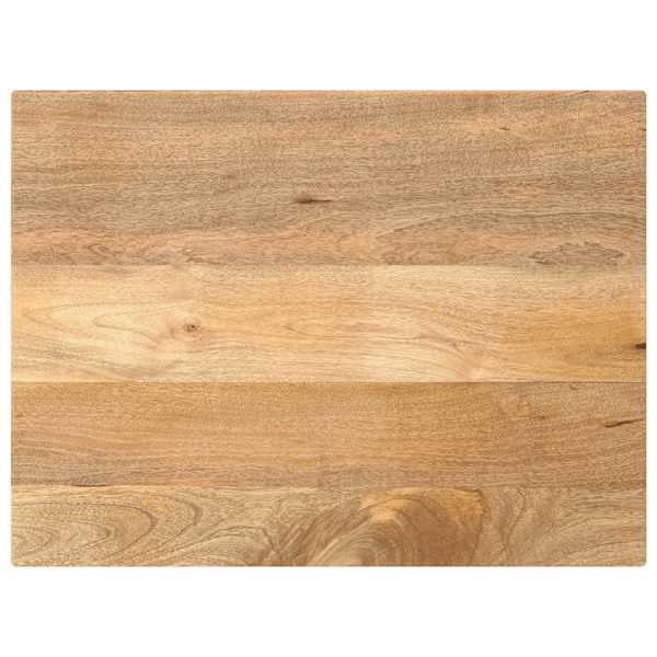 vidaXL lauaplaat, 80x70x2,5 cm, ristk&uuml;lik, mangopuit
