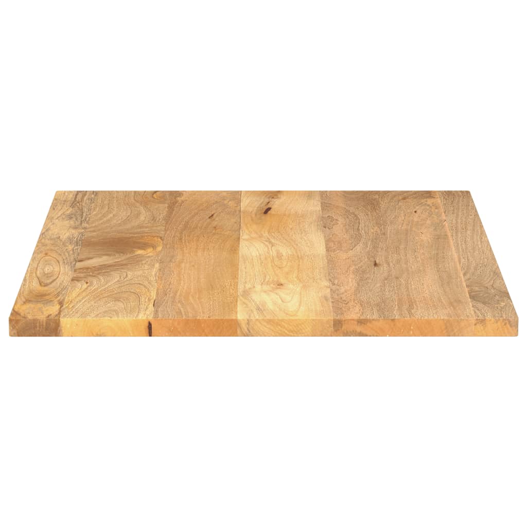 Tafelblad rechthoekig 90x80x2,5 cm massief mangohout image 4