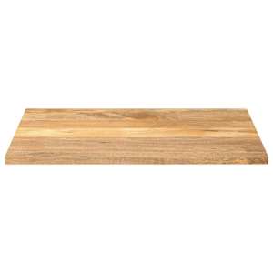 Stolní deska 100 x 80 x 2,5 cm obdélníková mangovníkové dřevo - obrázek 3