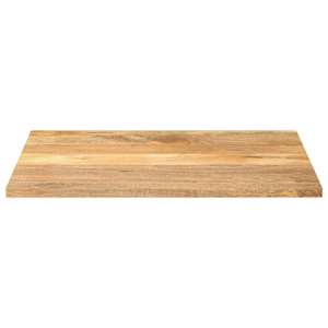 Stolní deska 110 x 80 x 2,5 cm obdélníková mangovníkové dřevo - obrázek 3