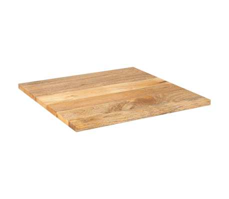 vidaXL Blat de masă, 90x90x2,5 cm, pătrat, lemn masiv de mango
