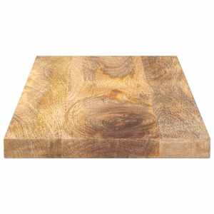 Stolní deska 80 x 20 x 3,8 cm obdélníková mangovníkové dřevo - obrázek 4