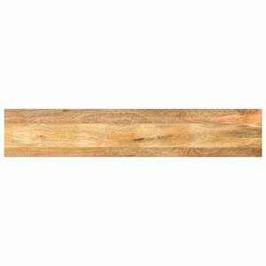 Stolní deska 180 x 40 x 3,8 cm obdélníková mangovníkové dřevo - obrázek 1