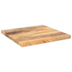 Stolní deska 50x50x3,8 cm čtvercová masivní mangovníkové dřevo - obrázek 2