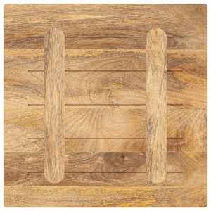 Stolní deska 50x50x3,8 cm čtvercová masivní mangovníkové dřevo - obrázek 5