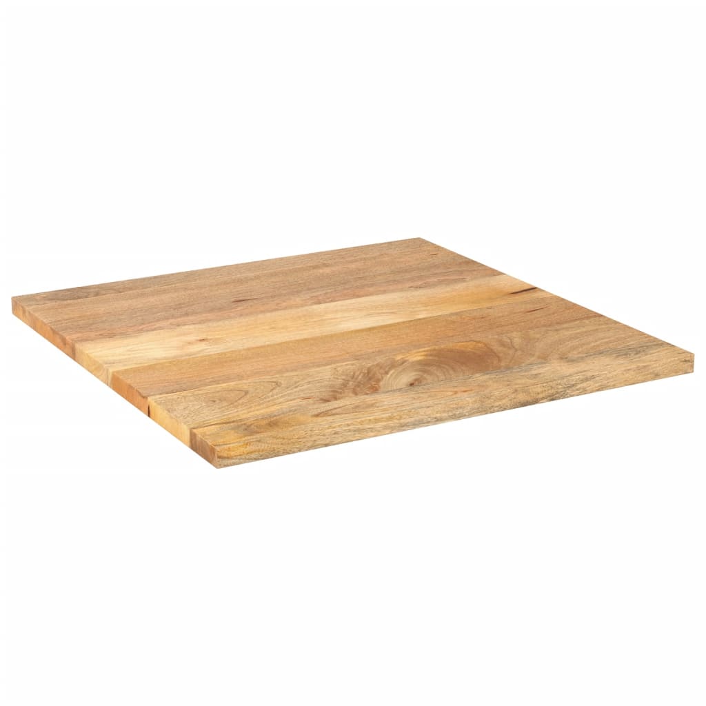 vidaXL tömör mangófa négyzet alakú asztallap 70 x 70 x 3,8 cm