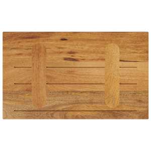 Stolní deska 50 x 20 x 2,5 cm obdélníková mangovníkové dřevo - obrázek 5