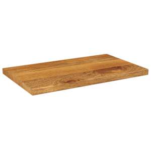 Stolní deska 60 x 20 x 2,5 cm obdélníková mangovníkové dřevo - obrázek 2