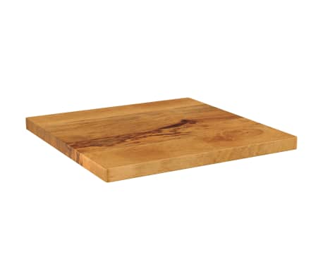 vidaXL Tafelblad vierkant 40x40x2,5 cm massief mangohout