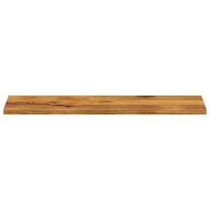 Stolní deska 110 x 40 x 2,5 cm obdélníková mangovníkové dřevo - obrázek 3