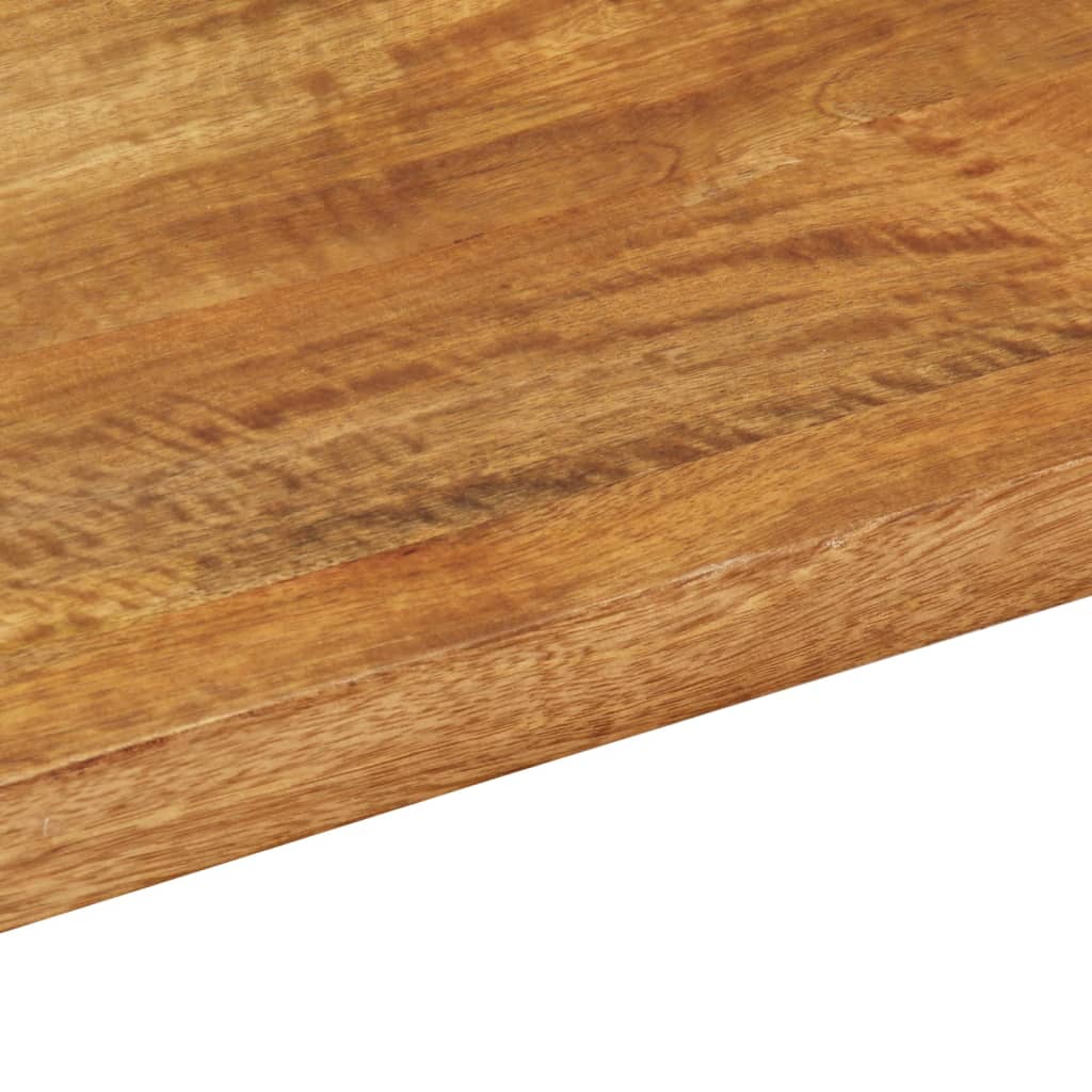 Tafelblad rechthoekig 90x50x2,5 cm massief mangohout image 7