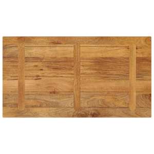 Stolní deska 120 x 70 x 2,5 cm obdélníková mangovníkové dřevo - obrázek 5