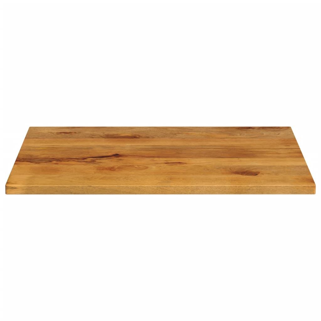 Tafelblad rechthoekig 100x80x2,5 cm massief mangohout image 3