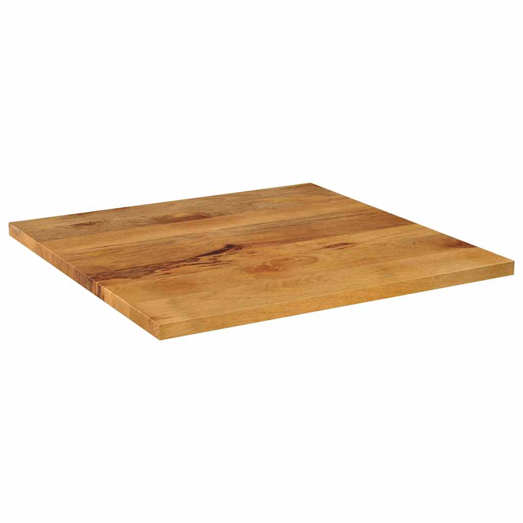 Tafelblad vierkant 90x90x2,5 cm massief mangohout image 2