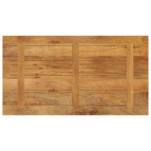 Stolní deska 100 x 50 x 3,8 cm obdélníková mangovníkové dřevo - obrázek 5