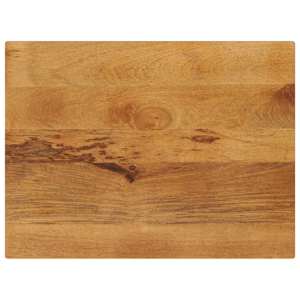 Stolní deska 70 x 60 x 3,8 cm obdélníková mangovníkové dřevo - obrázek 1