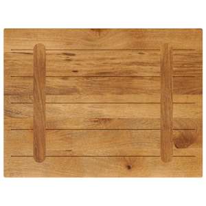 Stolní deska 70 x 60 x 3,8 cm obdélníková mangovníkové dřevo - obrázek 5