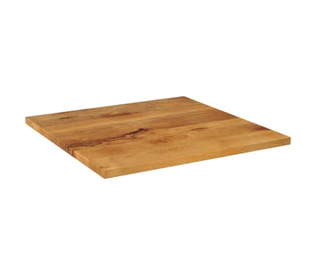 vidaXL Tampo de mesa quadrado 70x70x3,8 cm mangueira maci&ccedil;a