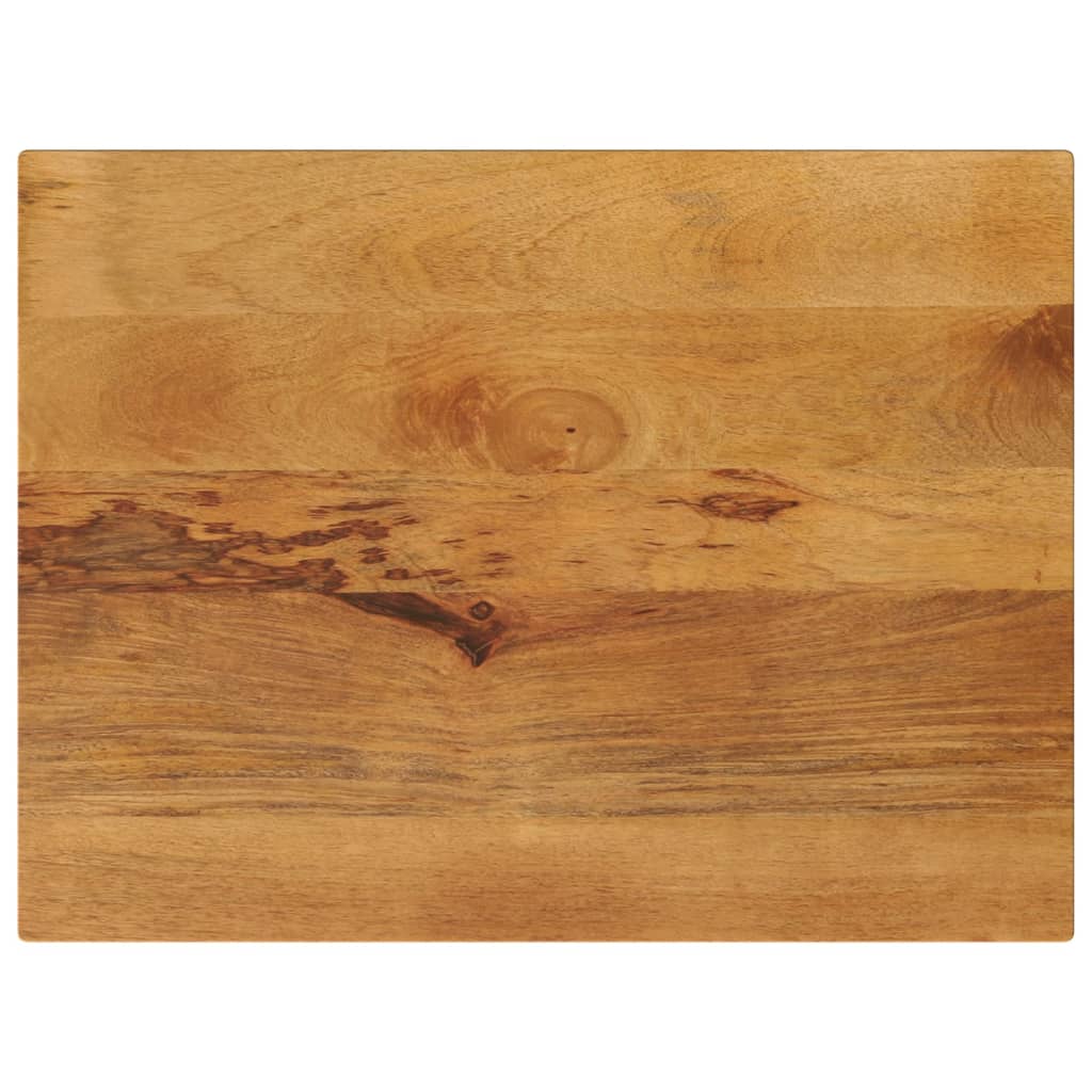 vidaXL Blat masă, 80x70x3,8 cm, dreptunghiular, lemn masiv de mango