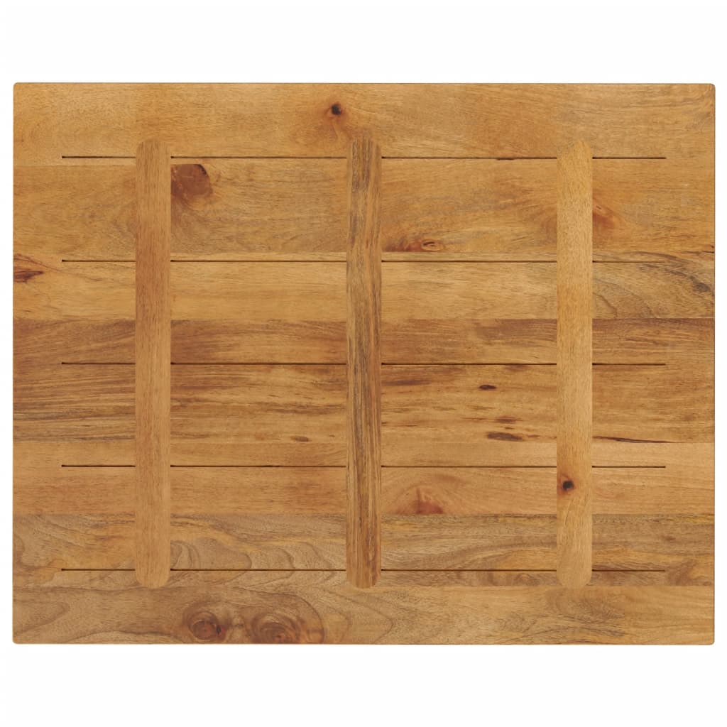 vidaXL Tafelblad rechthoekig 90x80x3,8 cm massief mangohout bruin, foto 4