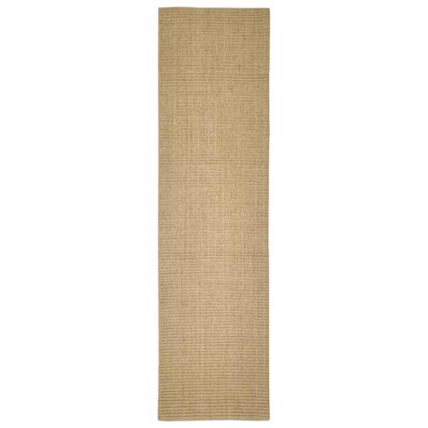 vidaXL sisalvaip kraapimispostile, 66x250 cm