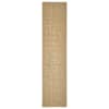 vidaXL sisalvaip kraapimispostile, 80x350 cm