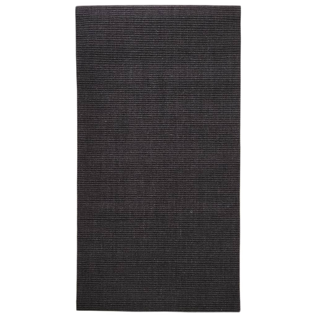 fekete szizálszőnyeg kaparófához 80 x 150 cm