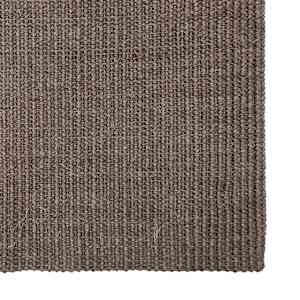 vidaXL Sisal Rug for Scratching Post Brown 66x150 cm