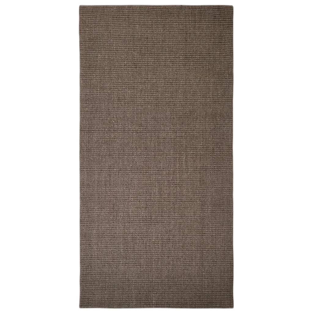 barna szizálszőnyeg kaparófához 100 x 200 cm