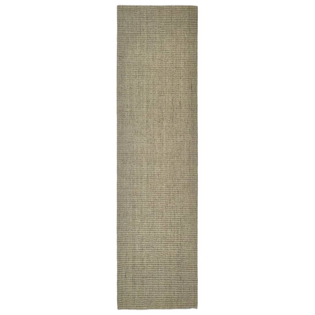 vidaXL Sisalový koberec pro škrabací sloupek taupe 66 x 250 cm