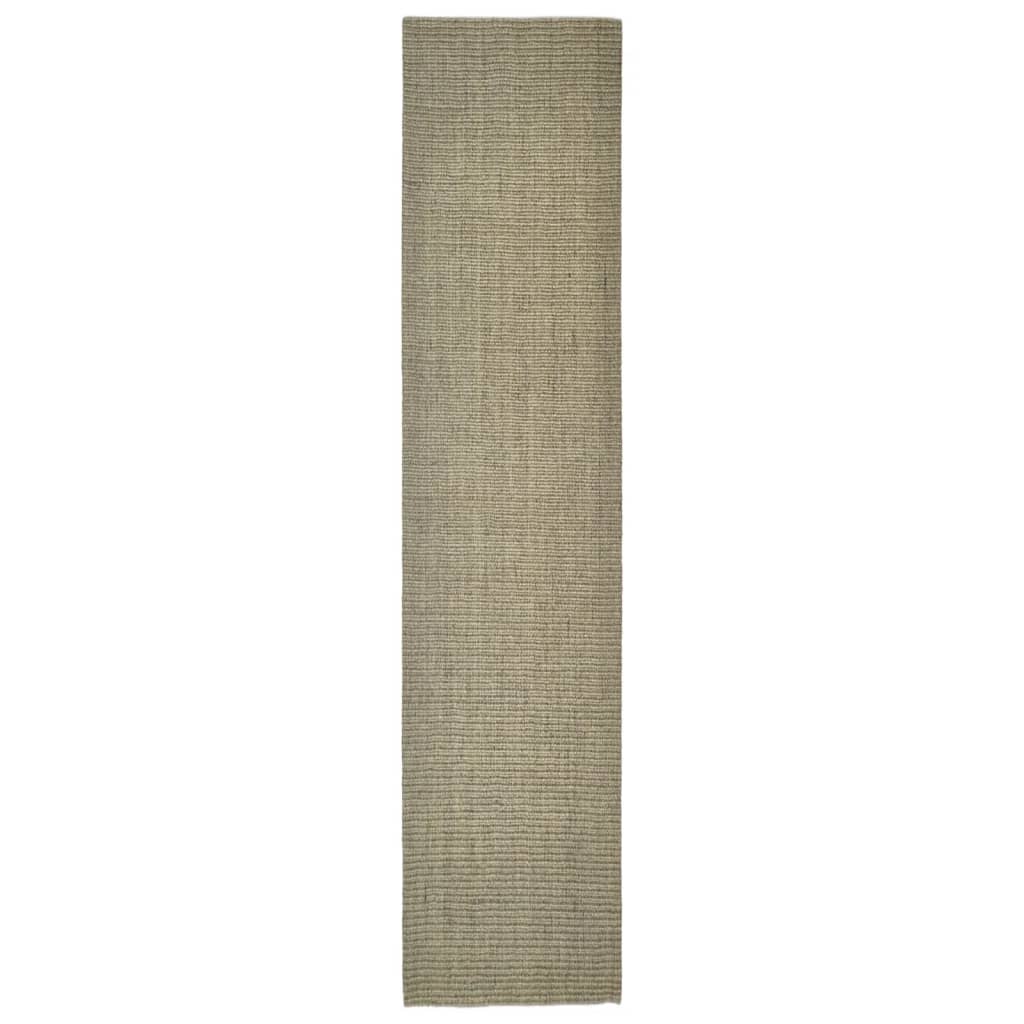 vidaXL Sisalový koberec pro škrabací sloupek taupe 66 x 300 cm