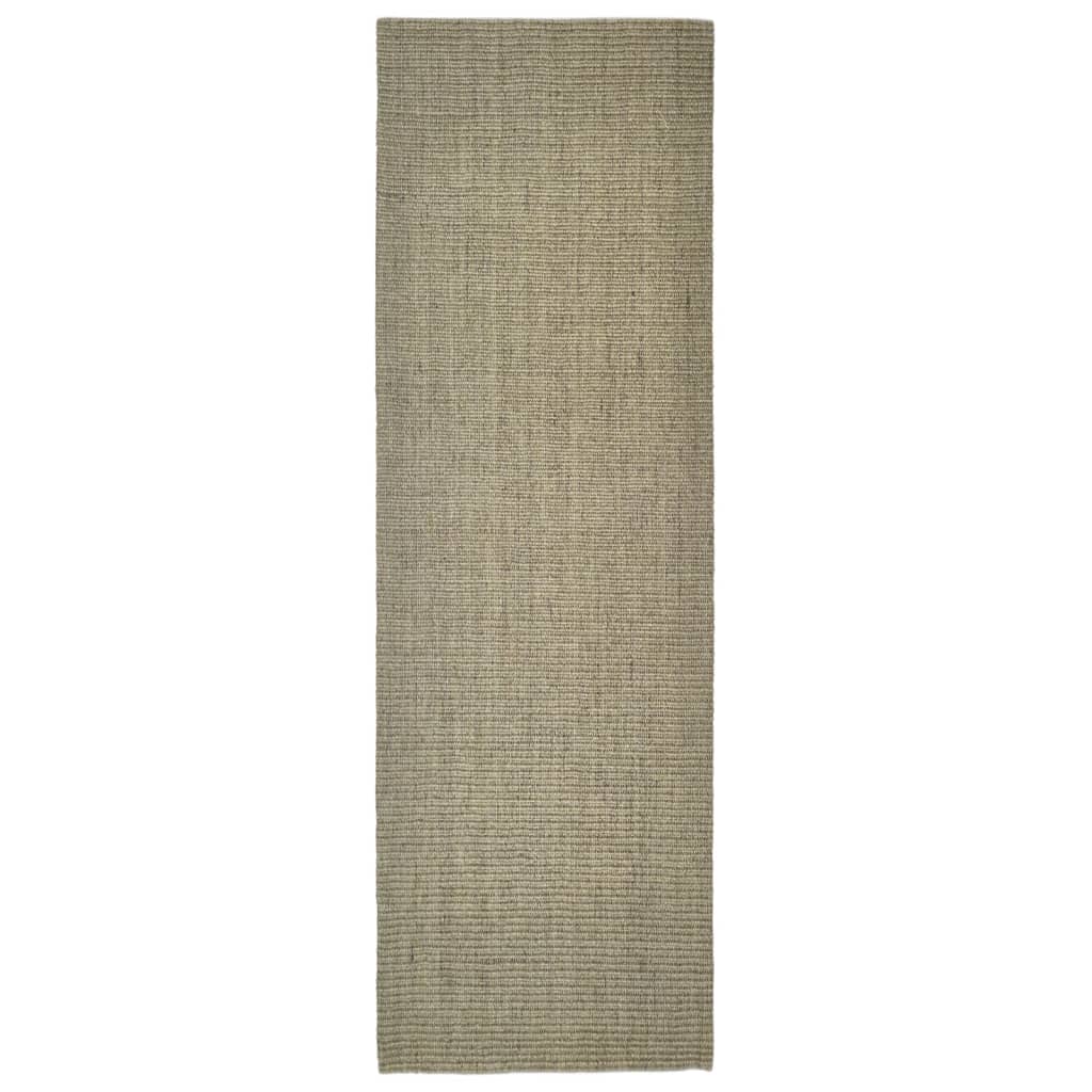 vidaXL Sisalový koberec pro škrabací sloupek taupe 80 x 250 cm