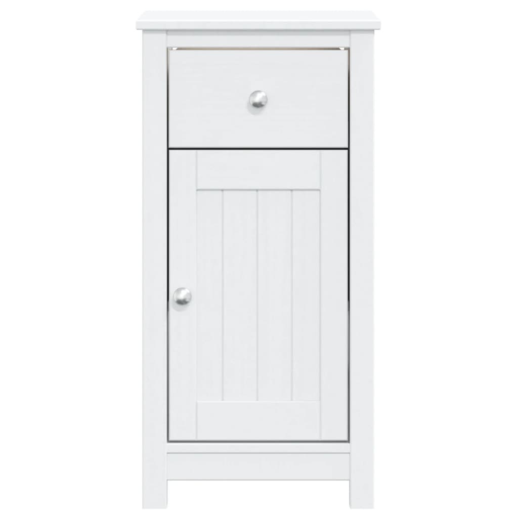 Thumbnail - vidaXL Badschrank BERG Weiß 40x34x80 cm Massivholz Kiefer