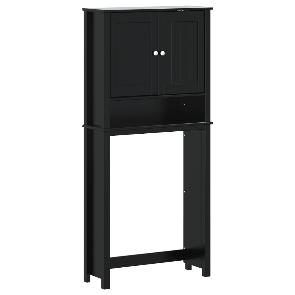 Washing Machine Cabinet Laundry Home Bathroom Cabinet BERG Solid Wood vidaXL