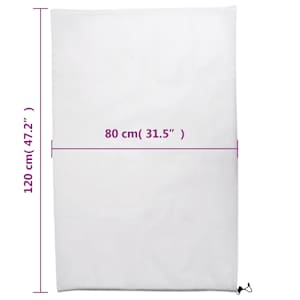 Ochranné návleky se stahovací šňůrkou 8 ks 70 g/m² 0,8 x 1,2 m - obrázek 9