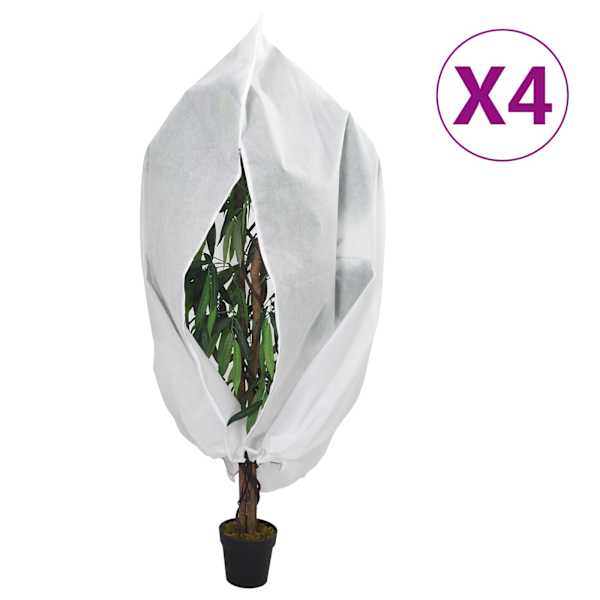 vidaXL lukuga taime fliiskatted 4 tk, 70 g/m&sup2;, 1 x 1,55 m