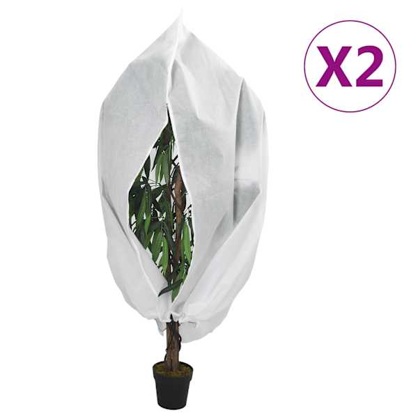 vidaXL lukuga taime fliiskatted 2 tk, 70 g/m&sup2;, 3,93 x 3 m