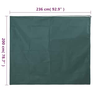 Ochranné návleky na rostliny na zip 2 ks 70 g/m² 2,36 x 2 m - obrázek 10