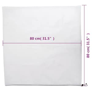 Ochranné návleky se stahovací šňůrkou 12 ks 70 g/m² 0,8 x 0,8 m - obrázek 9