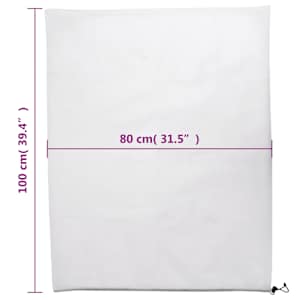 Ochranné návleky se stahovací šňůrkou 12 ks 70 g/m² 0,8 x 1 m - obrázek 9