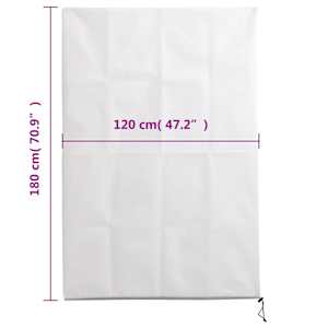 Ochranné návleky na rostliny na zip 10 ks 70 g/m² 1,2 x 1,8 m - obrázek 10