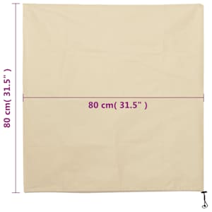 Ochranné návleky se stahovací šňůrkou 12 ks 70 g/m² 0,8 x 0,8 m - obrázek 9