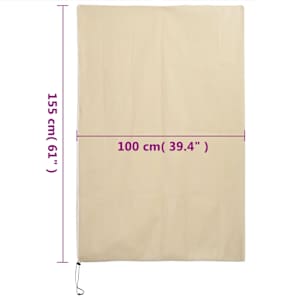 Ochranné návleky na rostliny na zip 10 ks 70 g/m² 1 x 1,55 m - obrázek 10