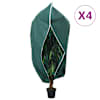 vidaXL lukuga taime fliiskatted 4 tk, 70 g/m&sup2;, 3,14x2,5 m