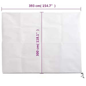 Ochranné návleky na rostliny na zip 10 ks 70 g/m² 3,93 x 3 m - obrázek 10