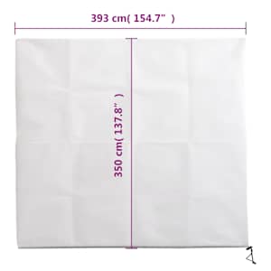 Ochranné návleky na rostliny na zip 10 ks 70 g/m² 3,93 x 3,5 m - obrázek 10